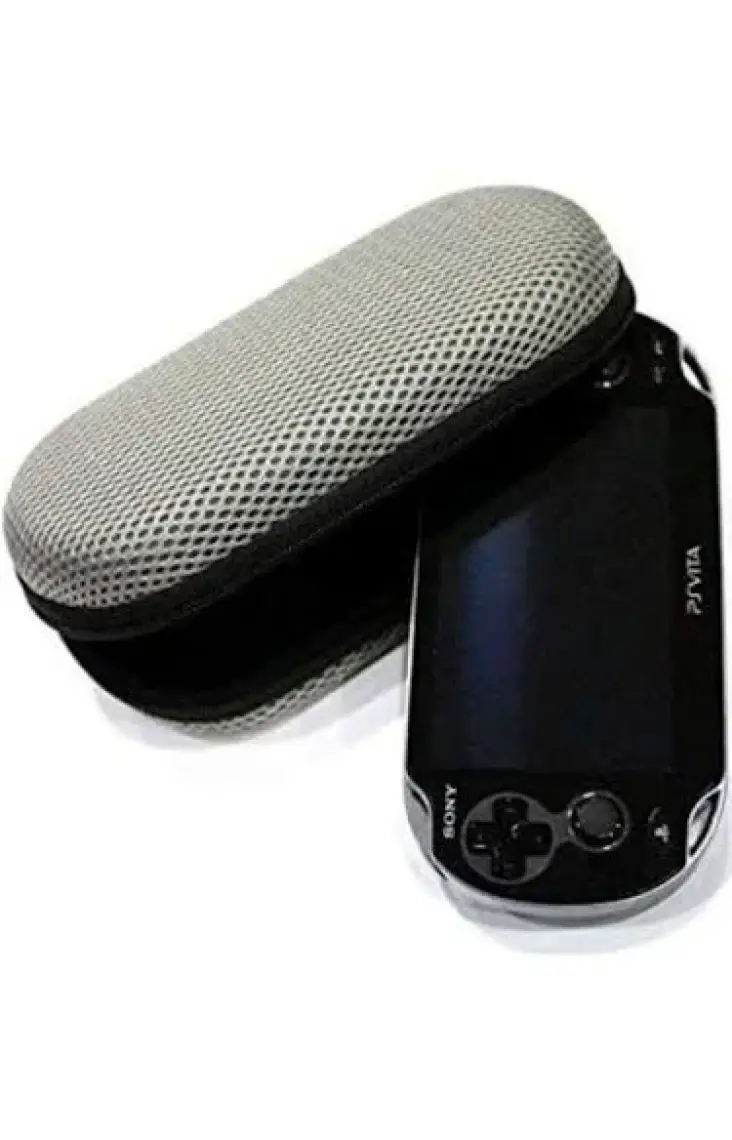 Axcess Ps Vita 1000 ve 2000 Modeller Uyumlu Taşıma Çantası Gri Case Bag