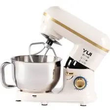 M108 Easy Chef Hamur Yoğurma Makinesi Stand Mikseri Krem Gold