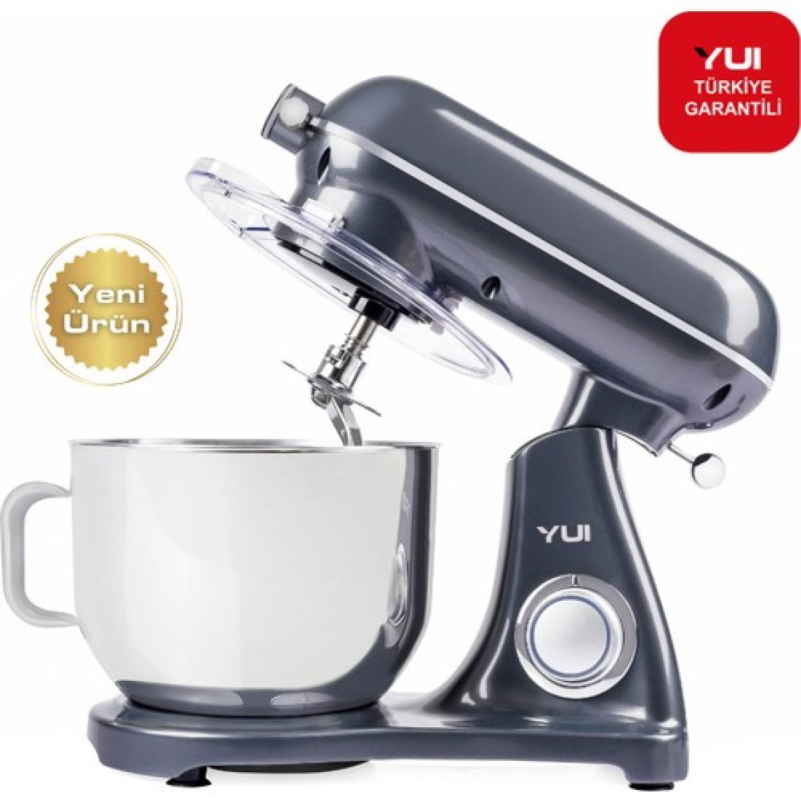 Yui M122 1800 W 5.5 Litre Alüminyum Döküm Hamur Makinesi Stand Mikser(Yui Türkiye Garanili)