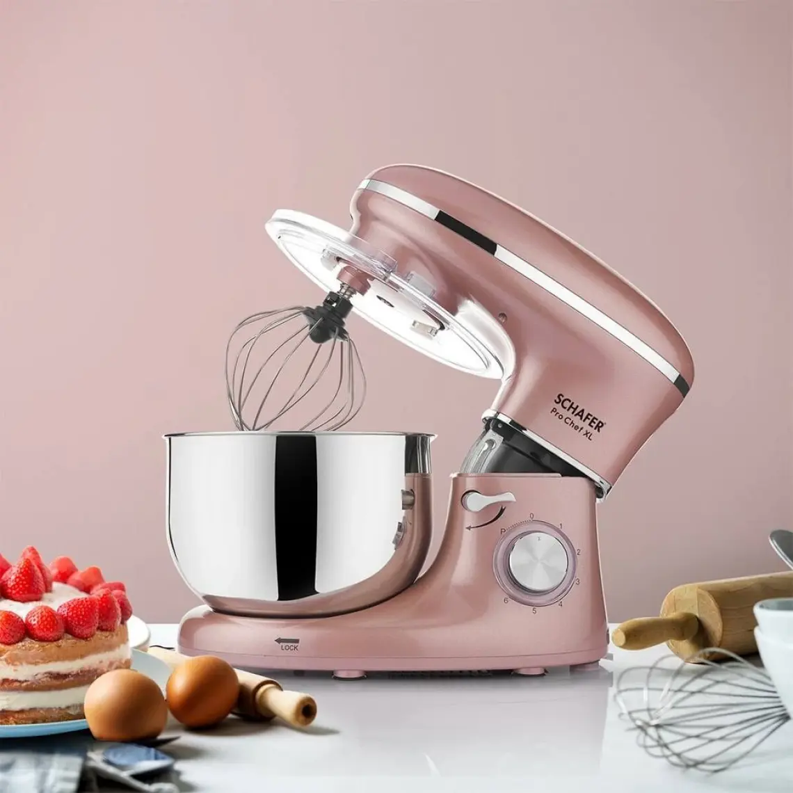 Schafer Prochef Xl Stand Şef Mikser Rosegold