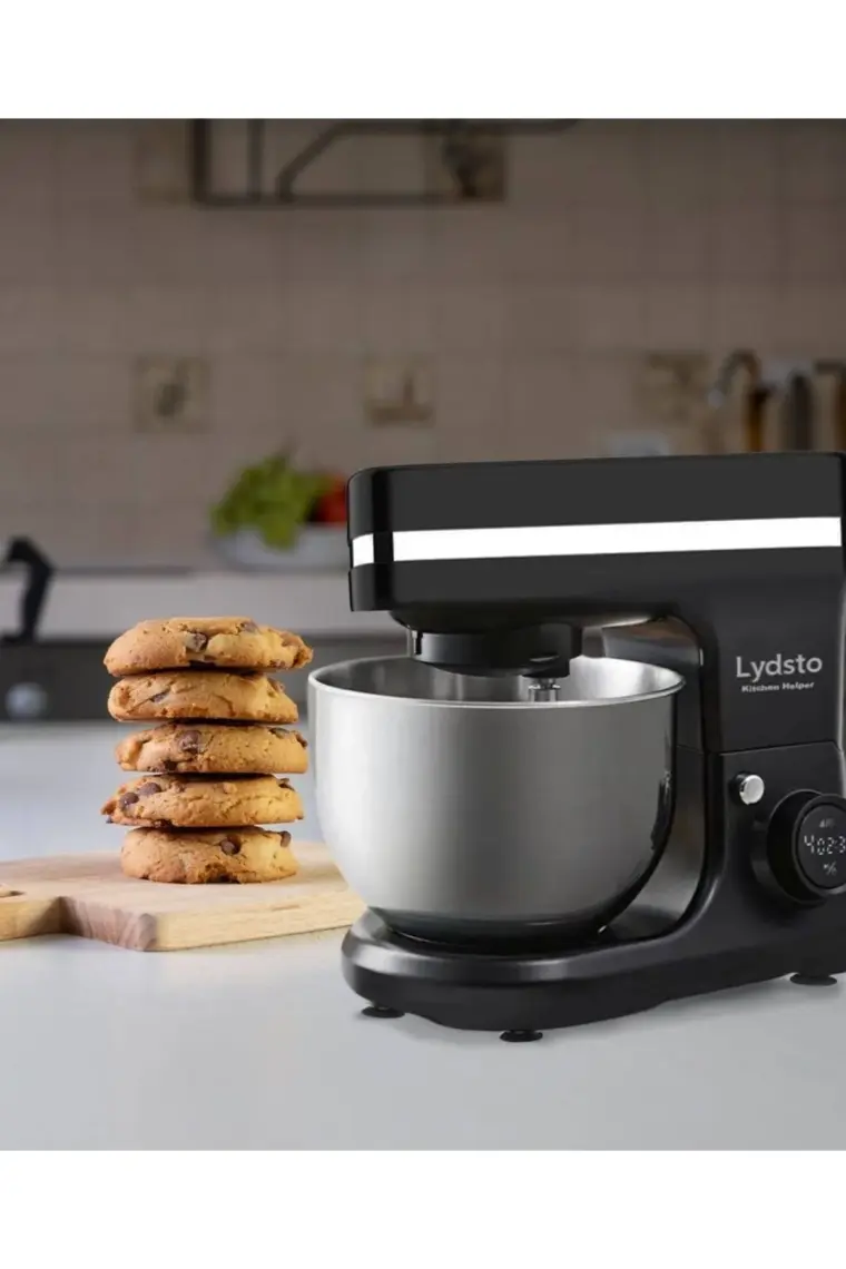 Lydsto Kitchen Helper PV-4700 1500W-5.2 Litre -10 Kademe Hız Ayarı Stand Mikser Hamur Yoğurma Makinesi Siyah