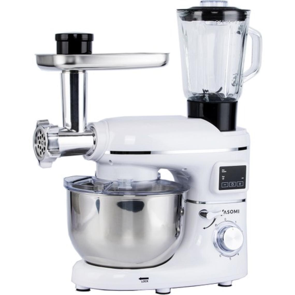 Yasomi SM 1504BML 5.5 1500 W Blender ve Hamur Yoğurma Makinesi Beyaz