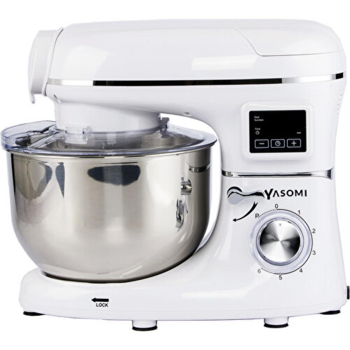 Yasomi SM 1504BML 5.5 1500 W Blender ve Hamur Yoğurma Makinesi Beyaz