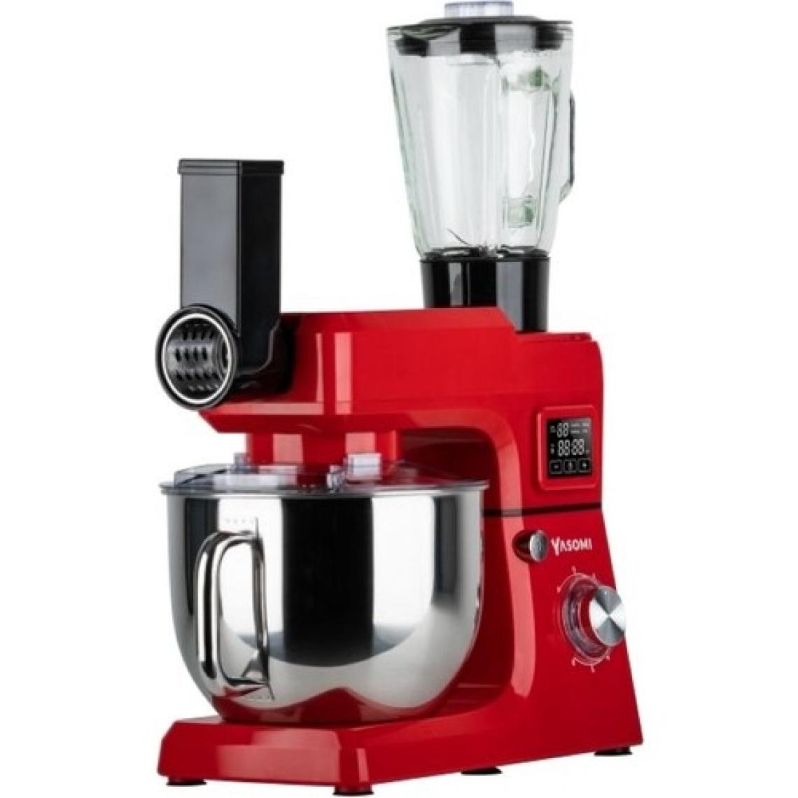 Yasomi Sm 1511BML LED Ekranlı Kıyma Çekme Aparatlı Blender 7 Litre Stand Mikser Mutfak Şefi
