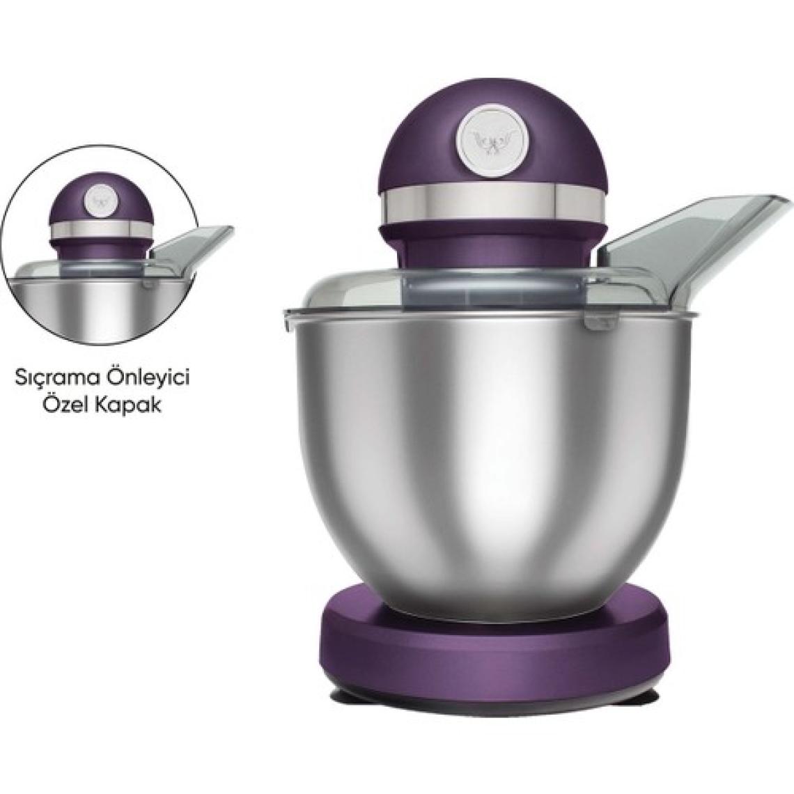 Karaca Mastermaid Chef 1500 W 5 lt Stand Mikser Mor