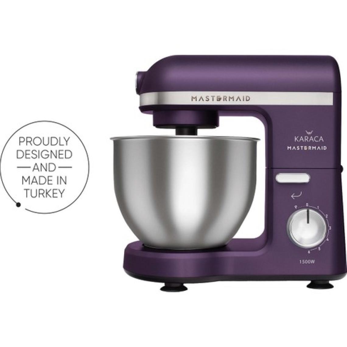 Karaca Mastermaid Chef 1500 W 5 lt Stand Mikser Mor
