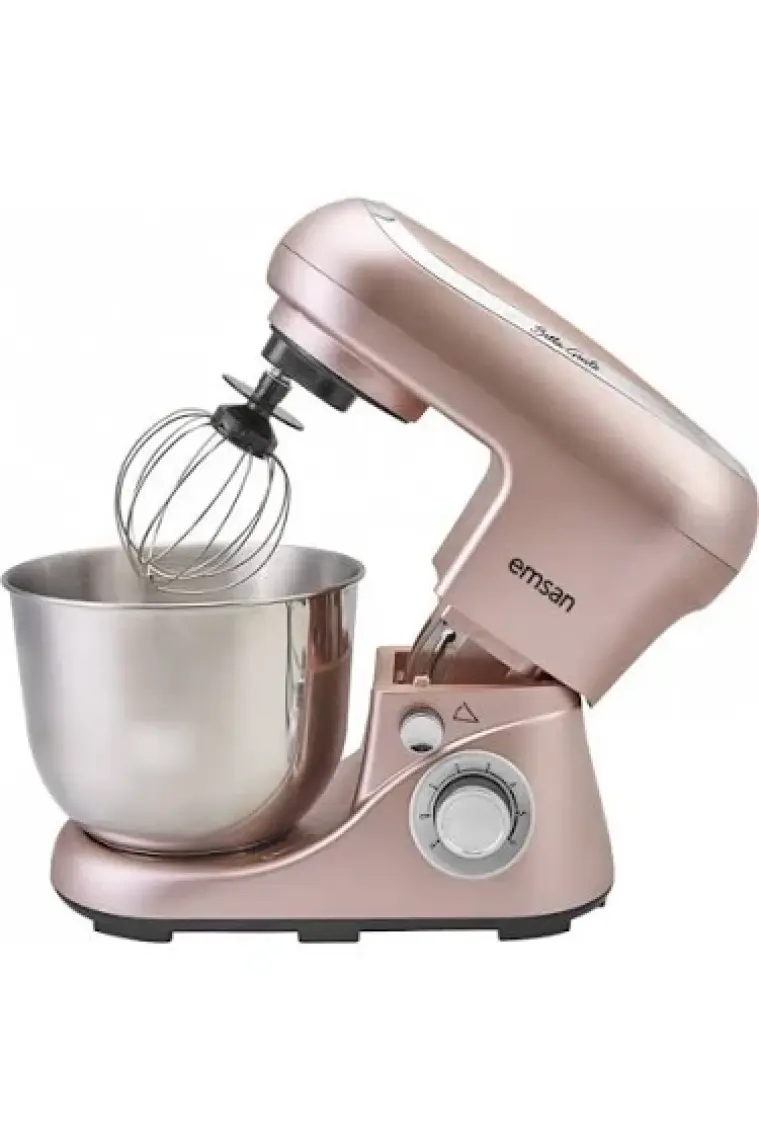 Emsan Bella Gusto Golden Pink Stand Mikser Mutfak Şefi 1300W 5 Lt
