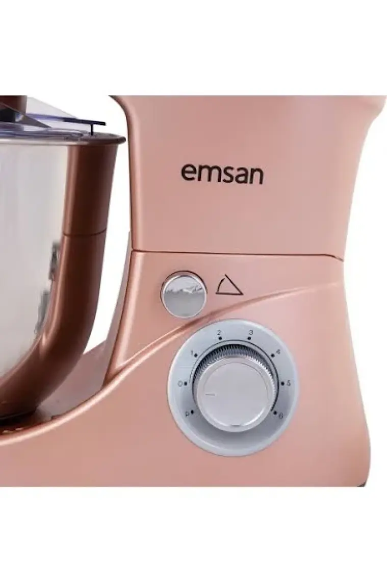 Emsan Bella Gusto Golden Pink Stand Mikser Mutfak Şefi 1300W 5 Lt