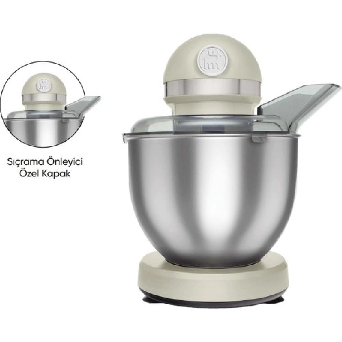 Karaca Mastermaid Chef 1500 W 5 lt Stand Mikser Krem