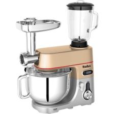 Robx SR50 Döküm Gövde 7 Litre Içli Köfte Hamur Yoğurma Kıyma Çekme Erişte Blender Çıpıcı mixer Set