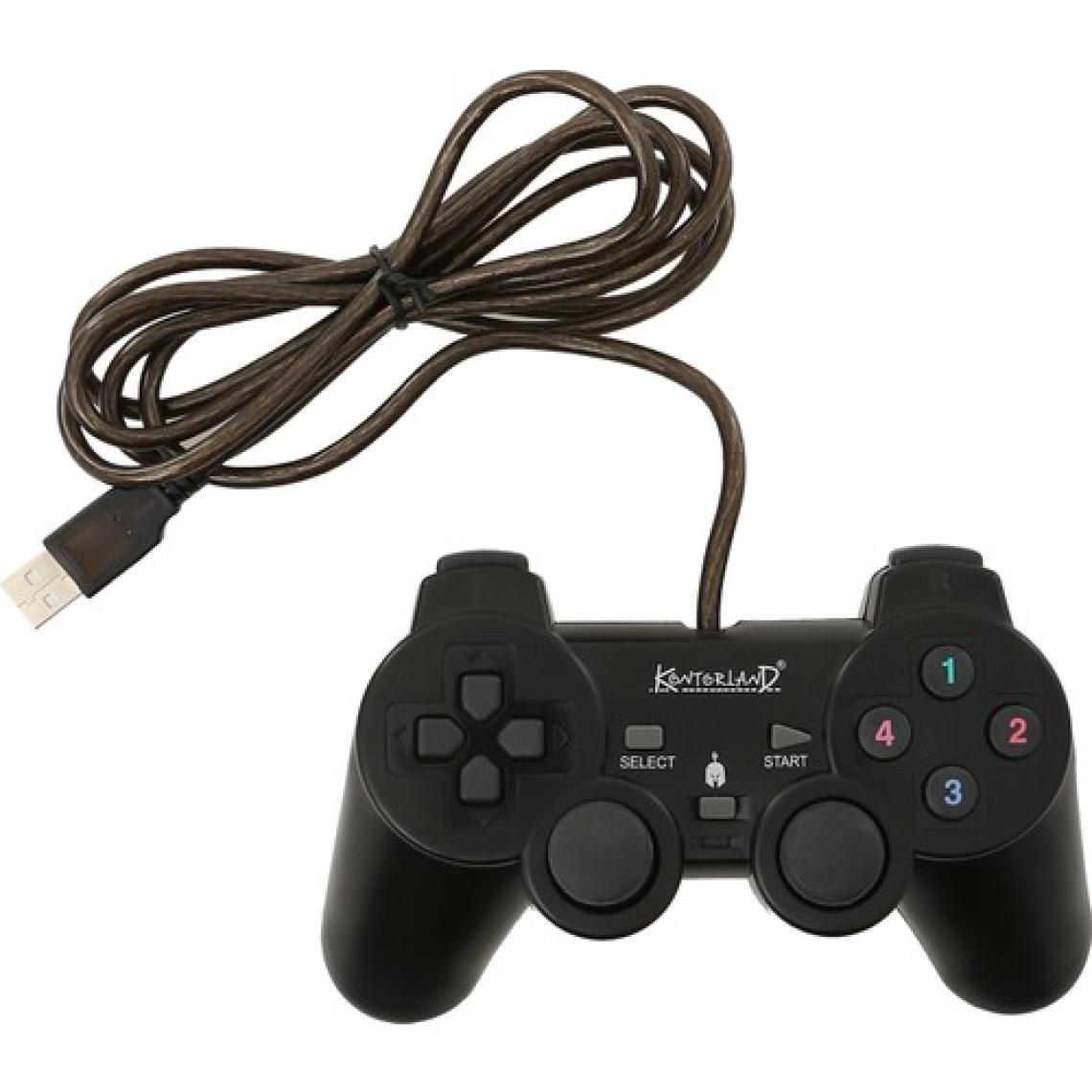 Kontorland Pch Pc USB Uyumlu Titreşimli Game Pad