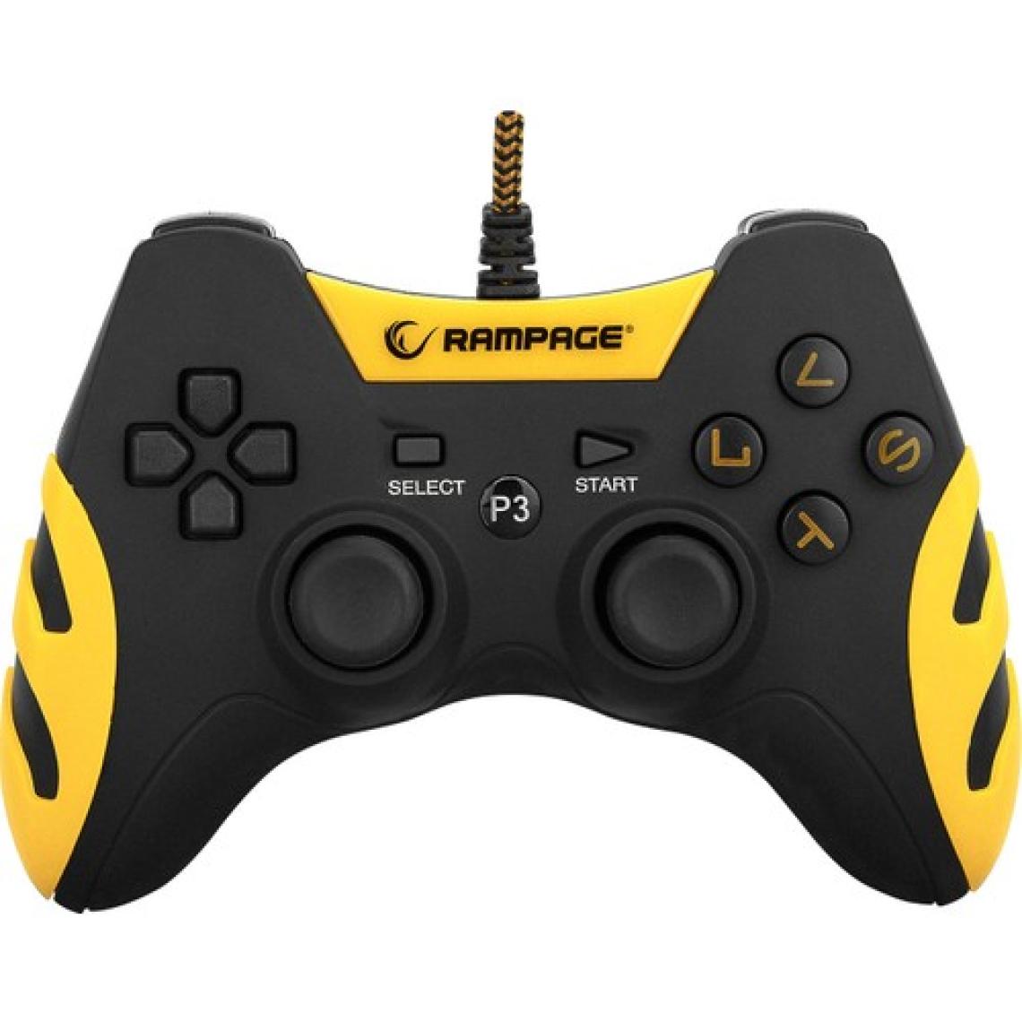 Rampage SG-R218 Sarı Kablolu PS3/PC Oyun Kolu
