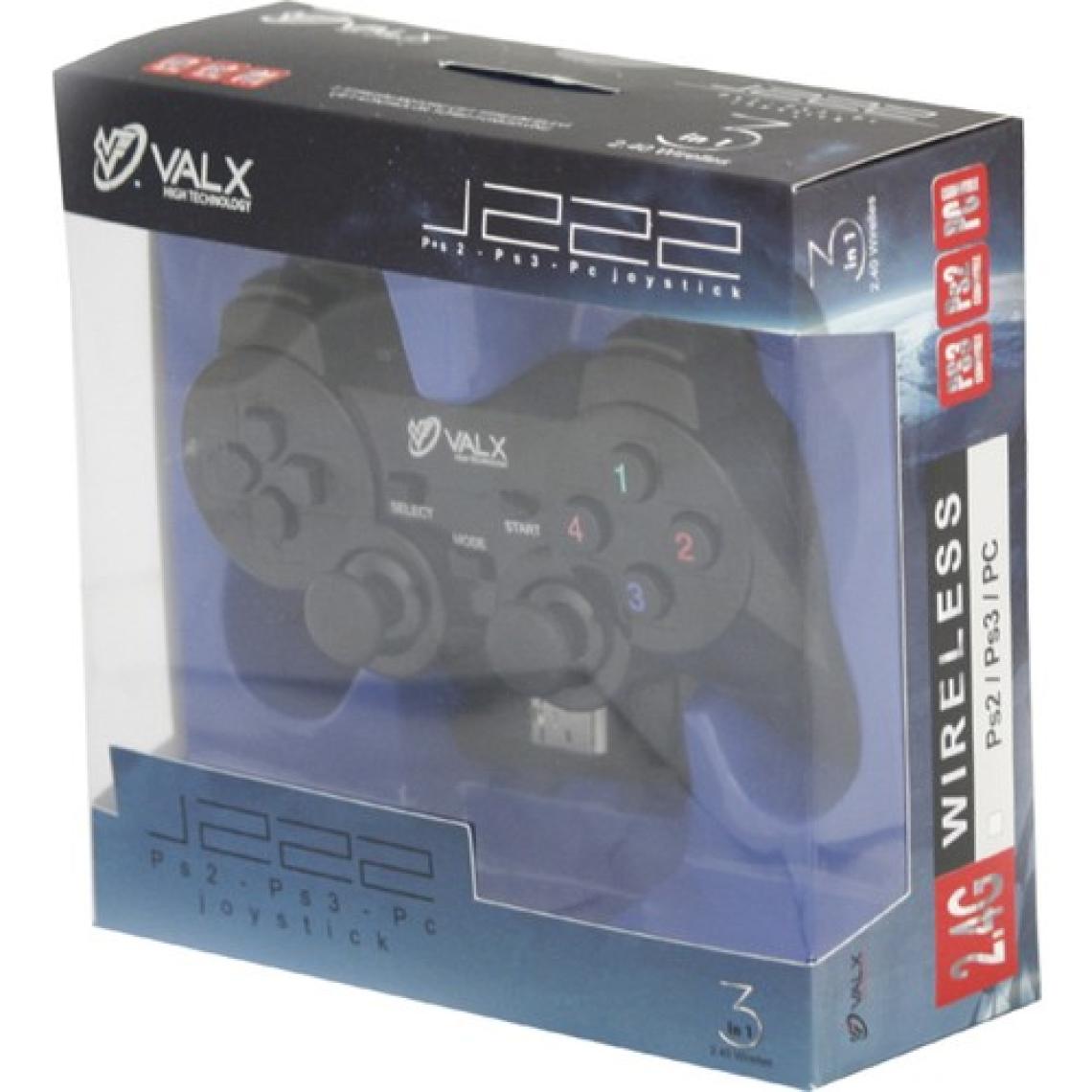 Valx Kol Pc-Ps2-Ps3 Analog Titreşimli Kablosuz Valx J-222