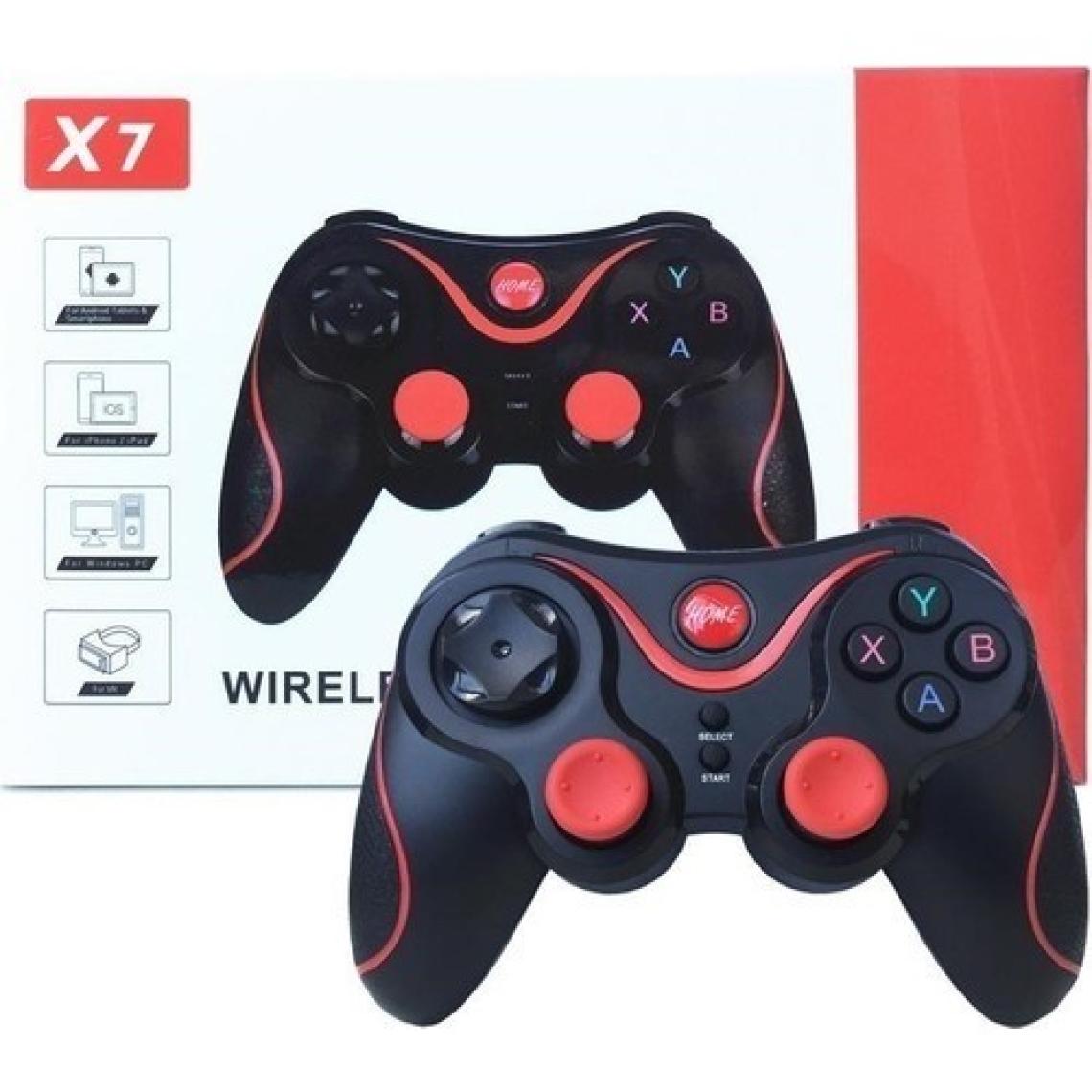 Crk Teknoloji X7 Wireless Kablosuz Oyun Kolu Bluetooth Joystick Gamepad Tv Box Android Tv Uyumlu