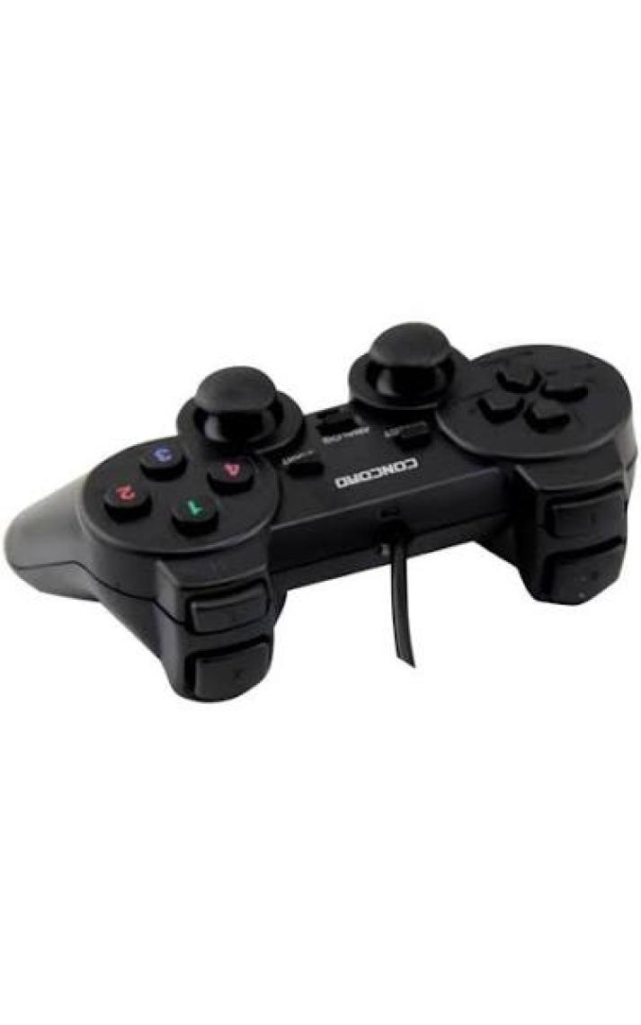 Concord C-850 Titreşimli Usb Kablolu Joystick Gamepad Oyun Kolu Konsolu Pc Bilgisayar Laptop Uyumlu