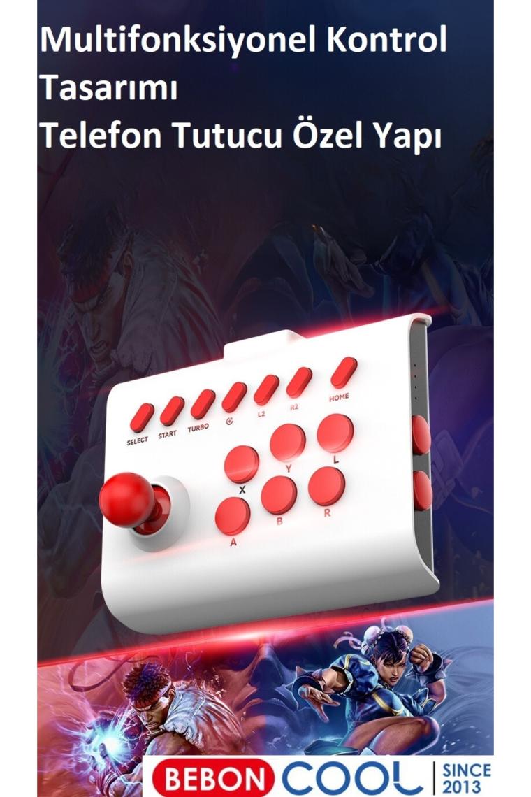 Beboncool BSP-Y01 Ps4-Ps3-Switch-Switch Oled-Pc-Tvbox-Android-Ios Uyumlu Retro Arcade Joystick