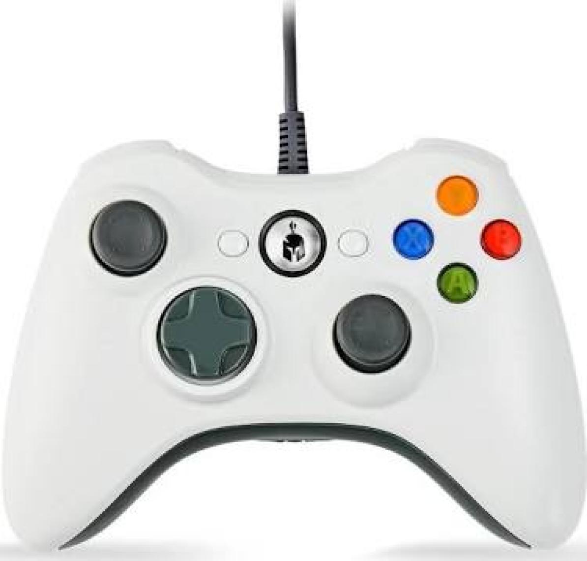 Kontorland X3H Xbox 360 / Pc Oyun Kolu Kablolu Gamepad ( Beyaz )