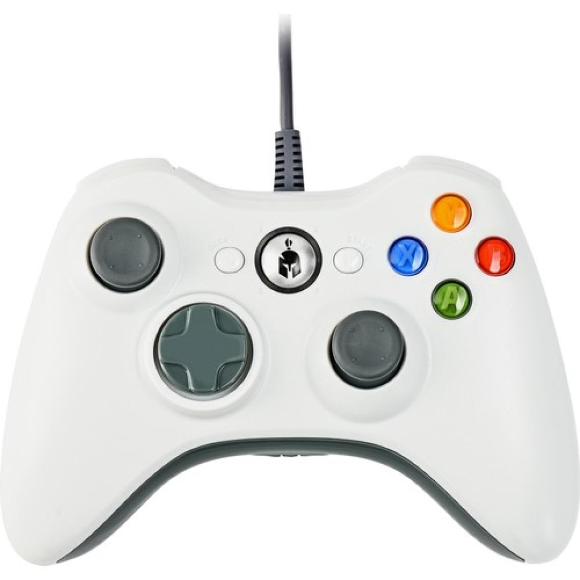 Kontorland X3H Xbox 360 / Pc Oyun Kolu Kablolu Gamepad ( Beyaz )