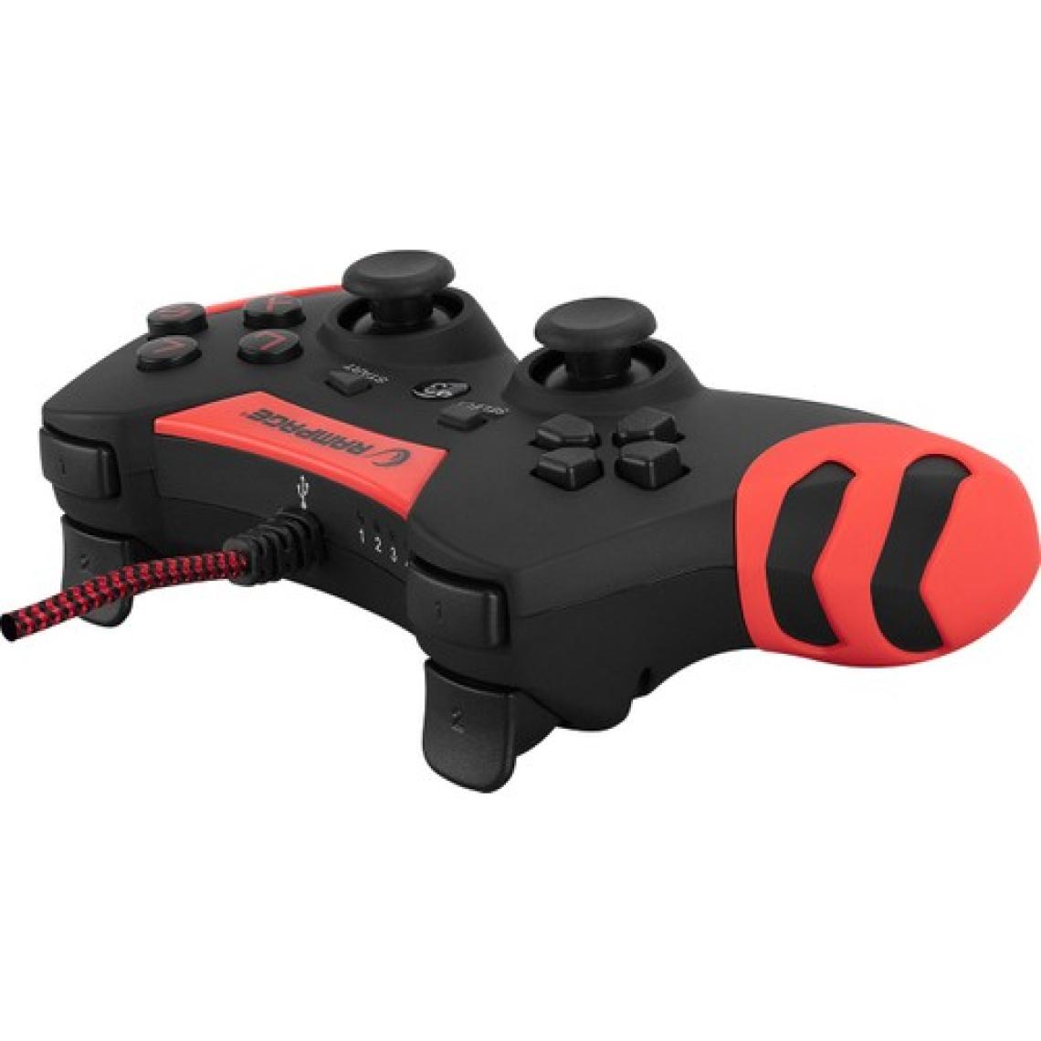 Snopy Rampage SG-R218 Ps3/pc x Input Kırmızı USB 1.8m Joypad