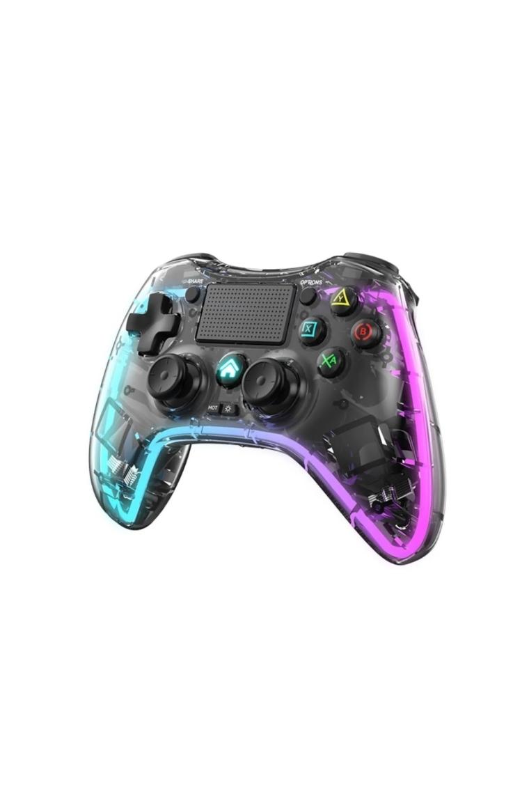 Beboncool Rgb Işıklı Ps4-Ps3-Tv-Ios-Pc Kablosuz Joystick Gamepad Oyun Kolu