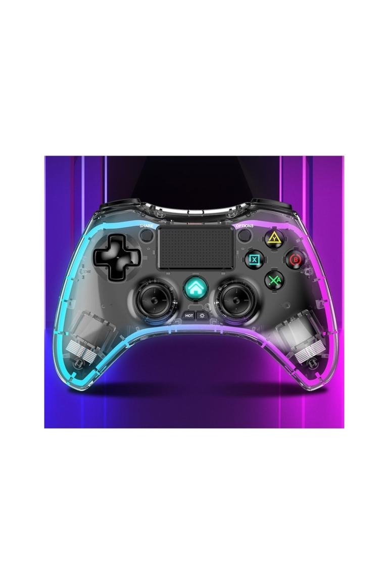 Beboncool Rgb Işıklı Ps4-Ps3-Tv-Ios-Pc Kablosuz Joystick Gamepad Oyun Kolu