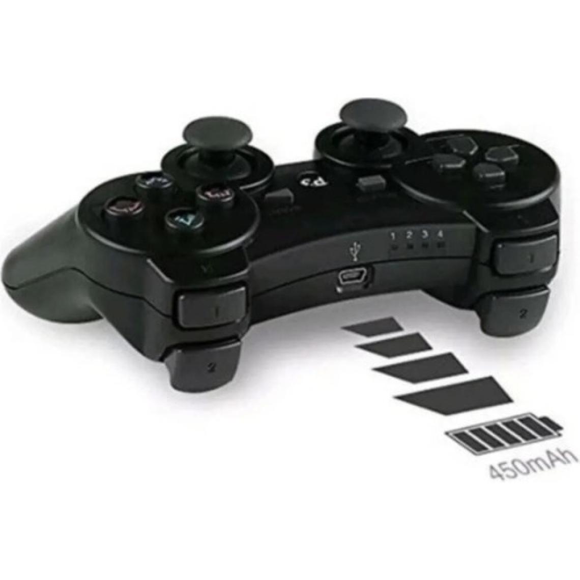 Anunnaki Kablosuz Siyah Doubleshock Titreşimli Pc ve Ps3 Uyumlu Yeni Nesil Joystick Gamepad