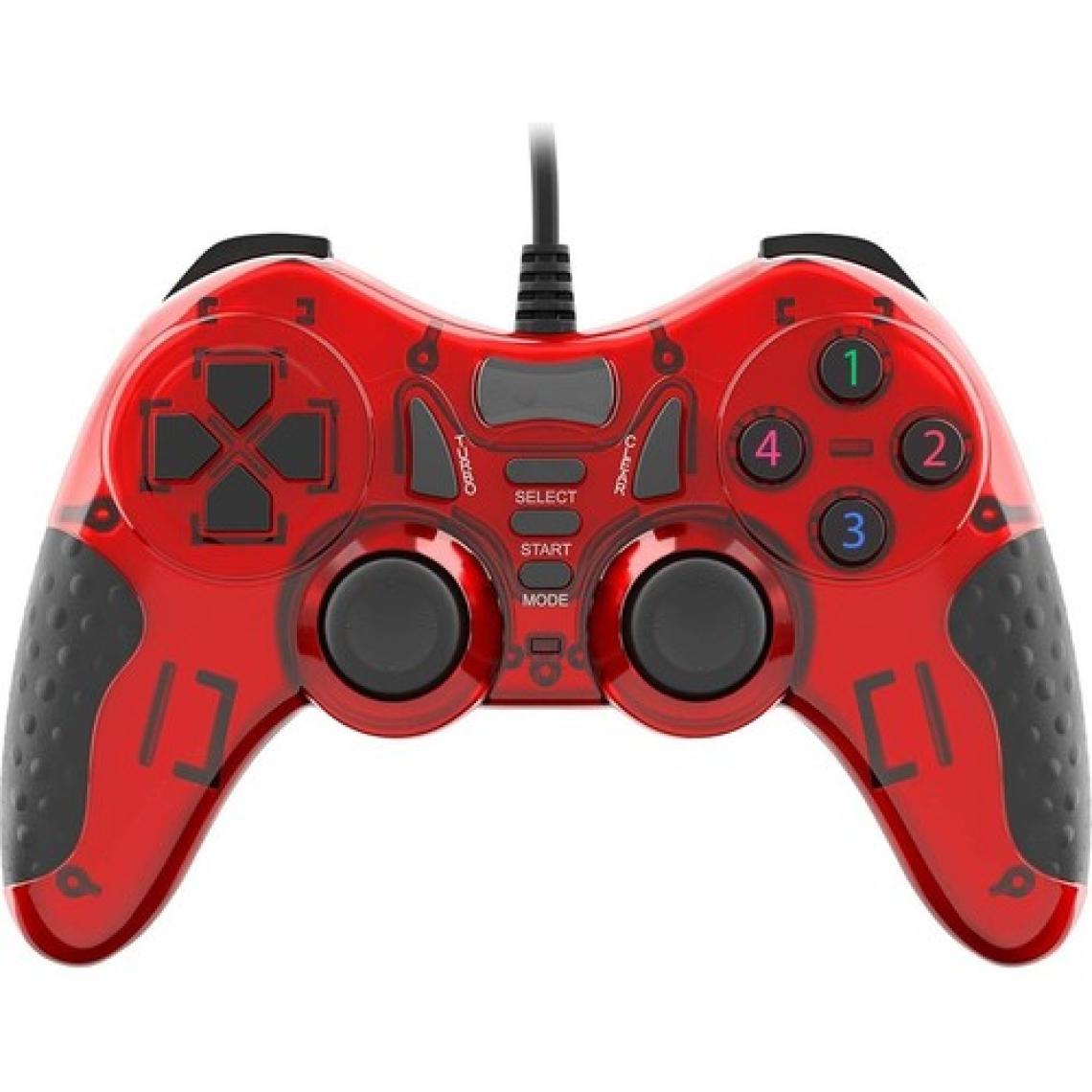 YK Design Pc-Laptop Masaüstü Uyumlu USB Kablolu Tak Çalıştır Oyun Kolu 17 Buttons YK6005