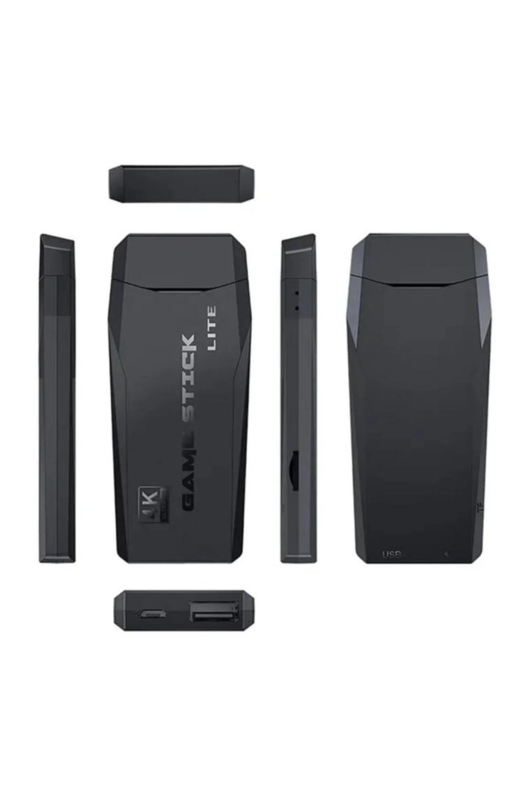 Game Stick El Atarisi 2.4g Kablosuz Çift Kol Oyunlar 4K Game Stick 3500 Oyunlu Atari Uyumlu