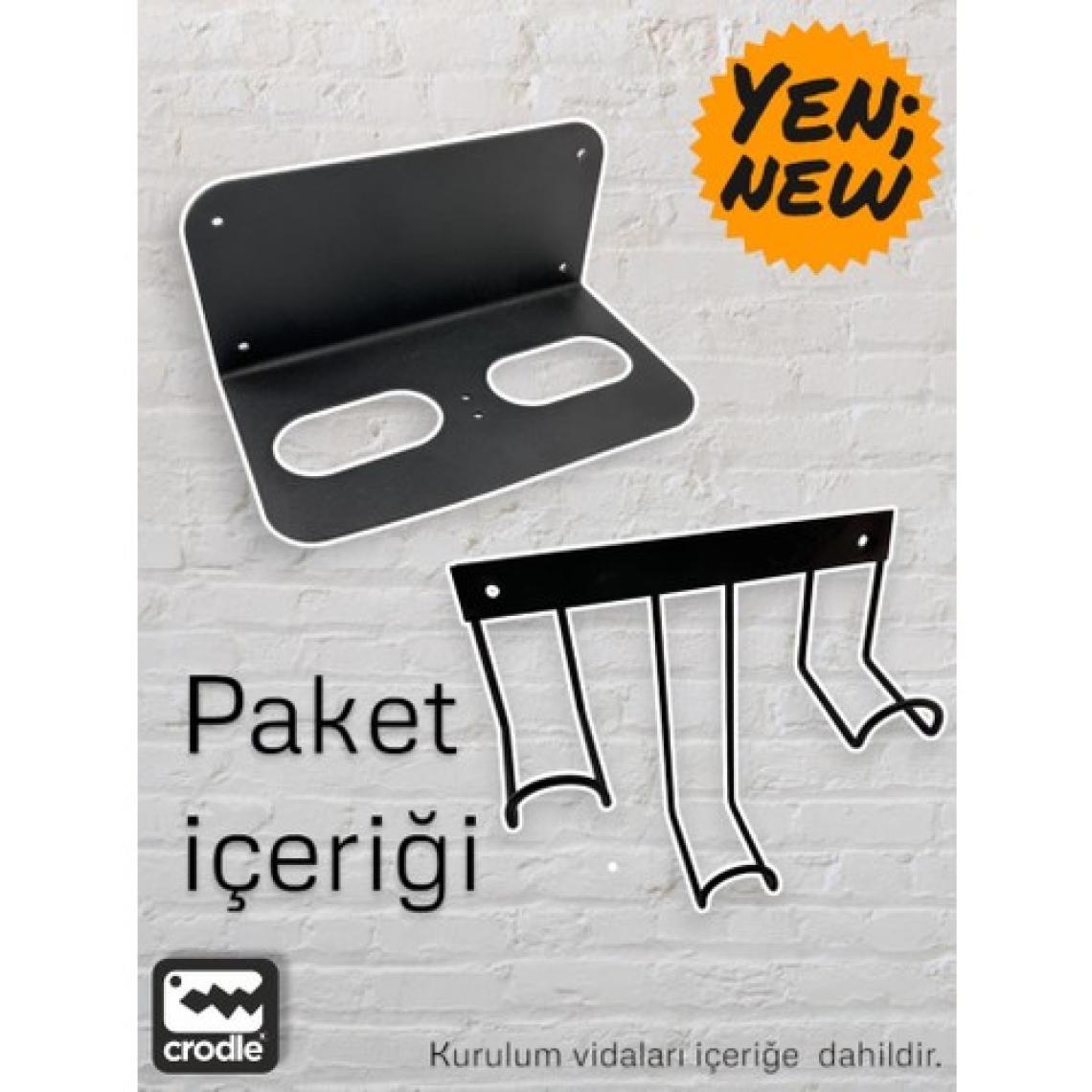 2'li Fırsat Ps5 ve Ps5 Slim Duvar Standı Joystick Konsol Tutacağı Playstation 5 Stand Set