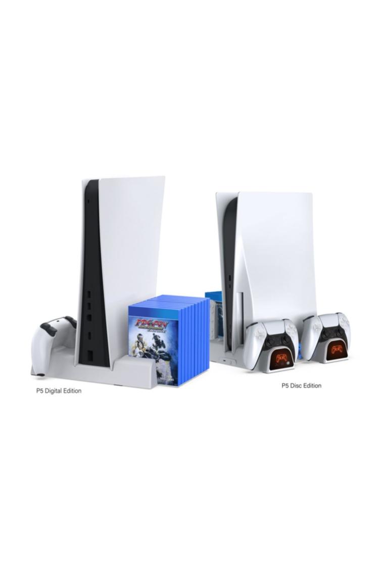 Konsol Plus Ps5 Fat Çok Fonksiyonlu Soğutucu Dikey Stand Dobe TP5-1511