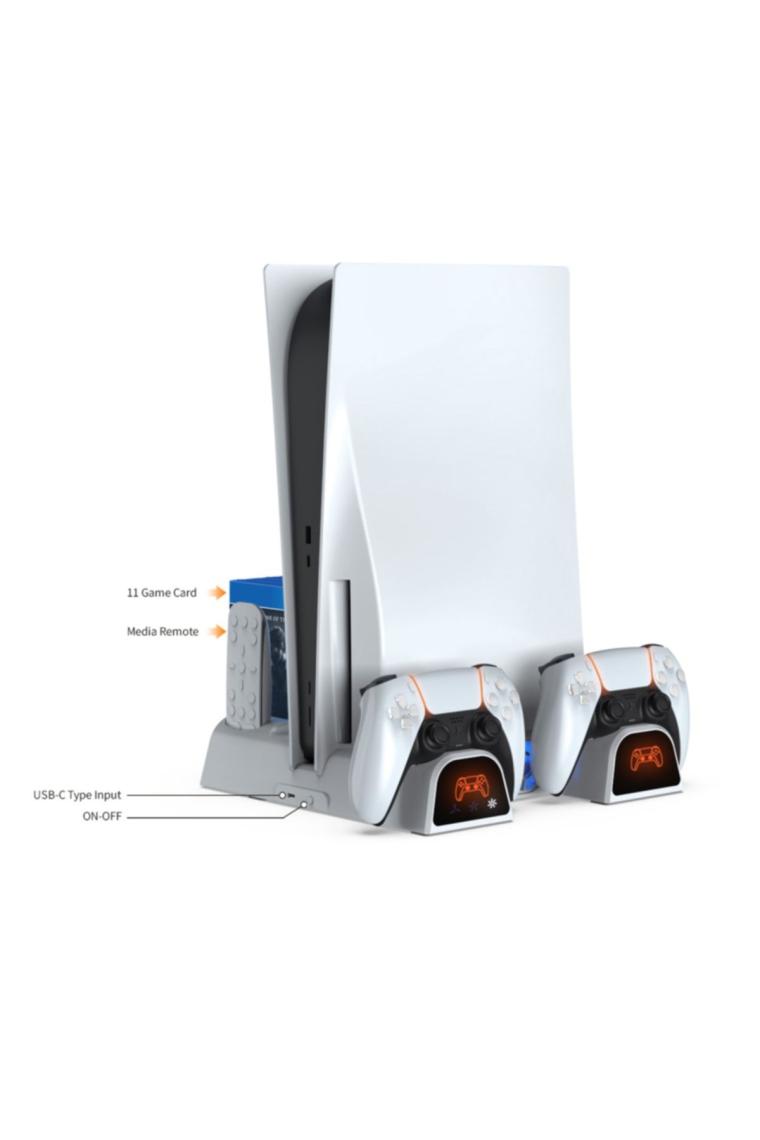 Konsol Plus Ps5 Fat Çok Fonksiyonlu Soğutucu Dikey Stand Dobe TP5-1511