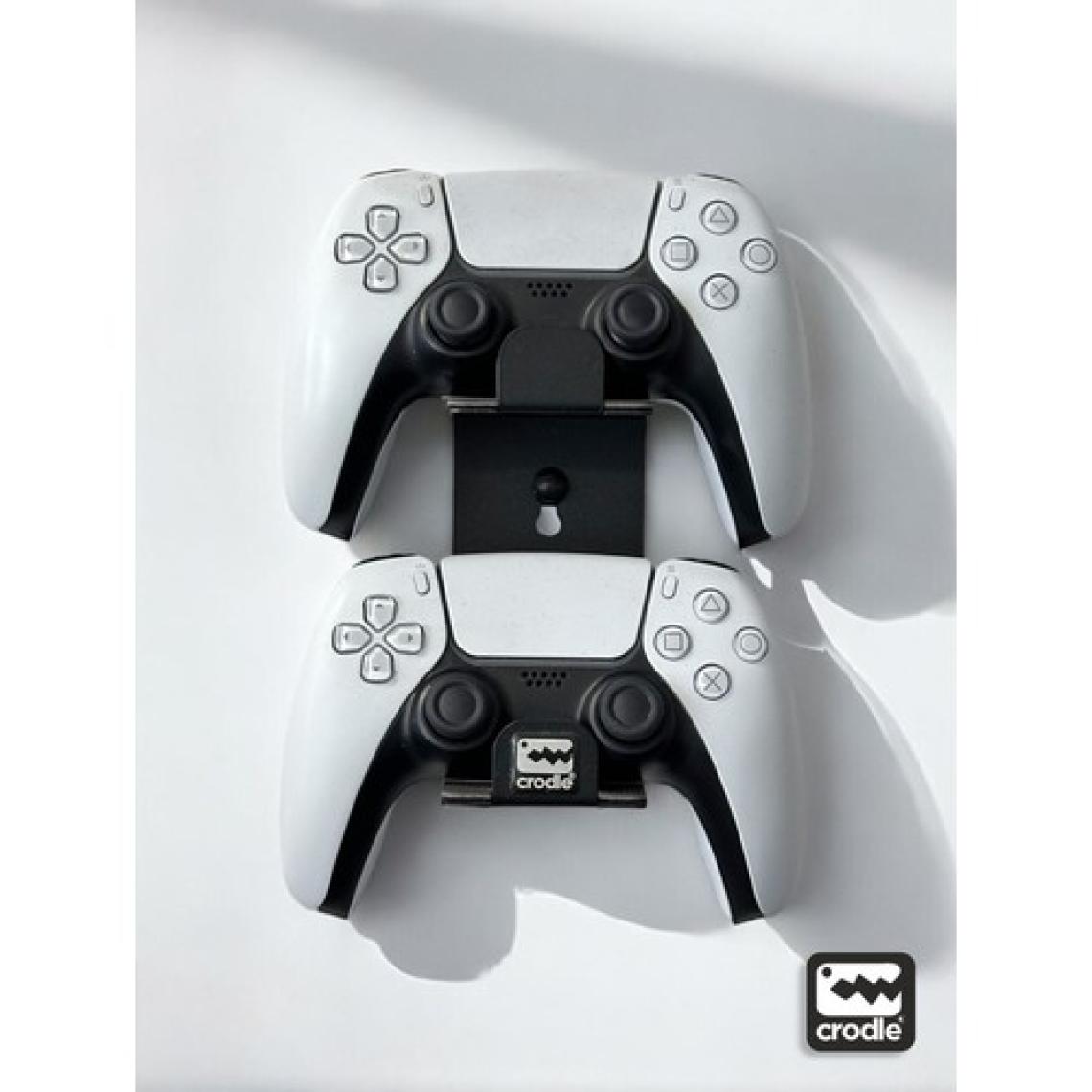 Crodle 2'li Fırsat PS5 ve PS5 Slim Duvar Standı Joystick Konsol Tutacağı Yerden Tasarruf Gaming Aksesuar
