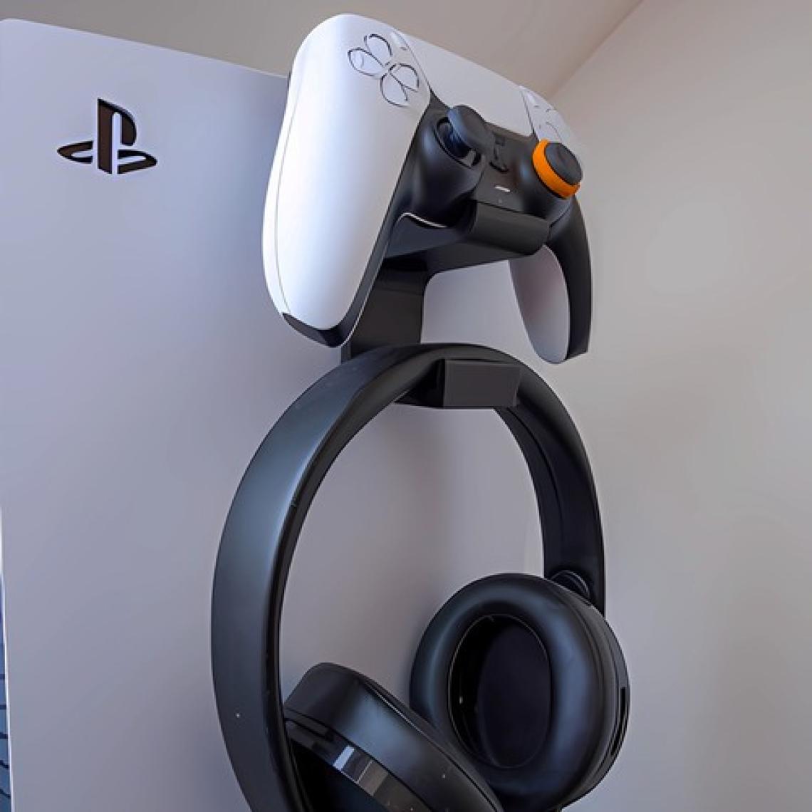 magicland Ps5 Kol ve Kulaklık Tutucu Aparat, Ps5 Konsol Aparatı