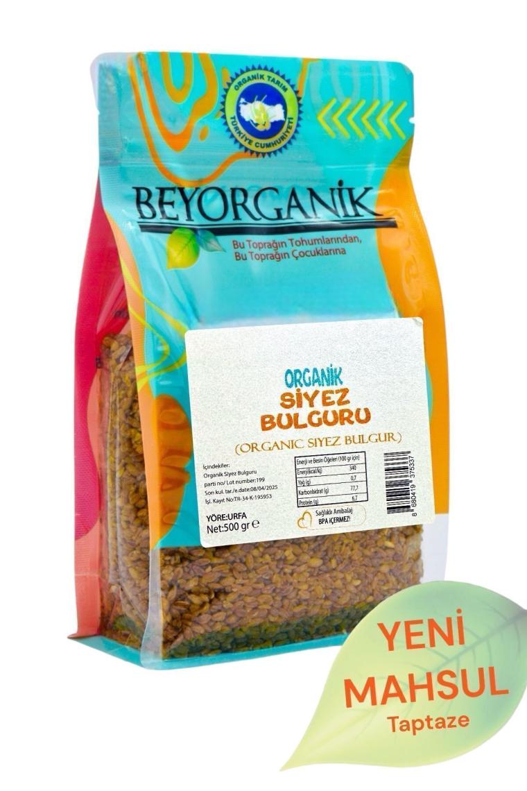 Organik Siyez Pilavlık Bulgur 500gr