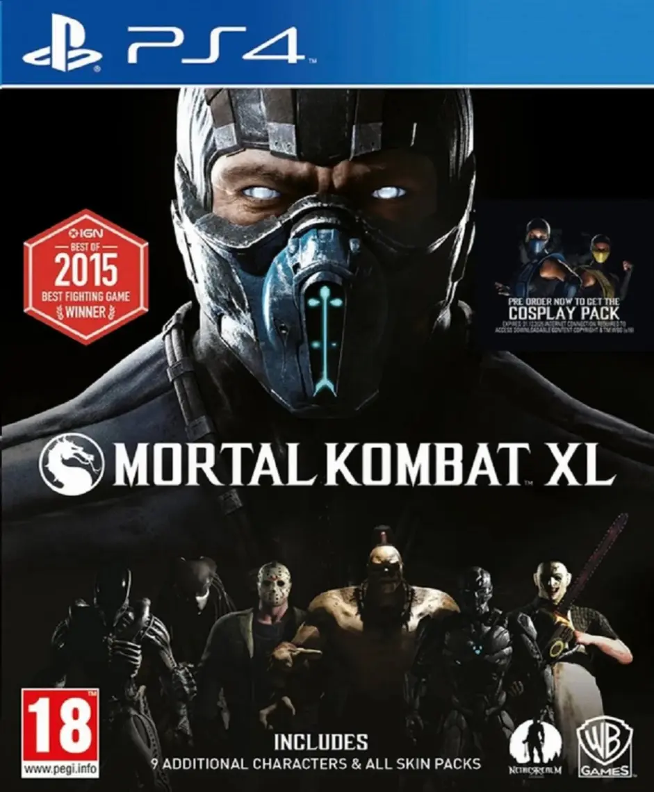 Mortal Kombat XL PS4 Oyun
