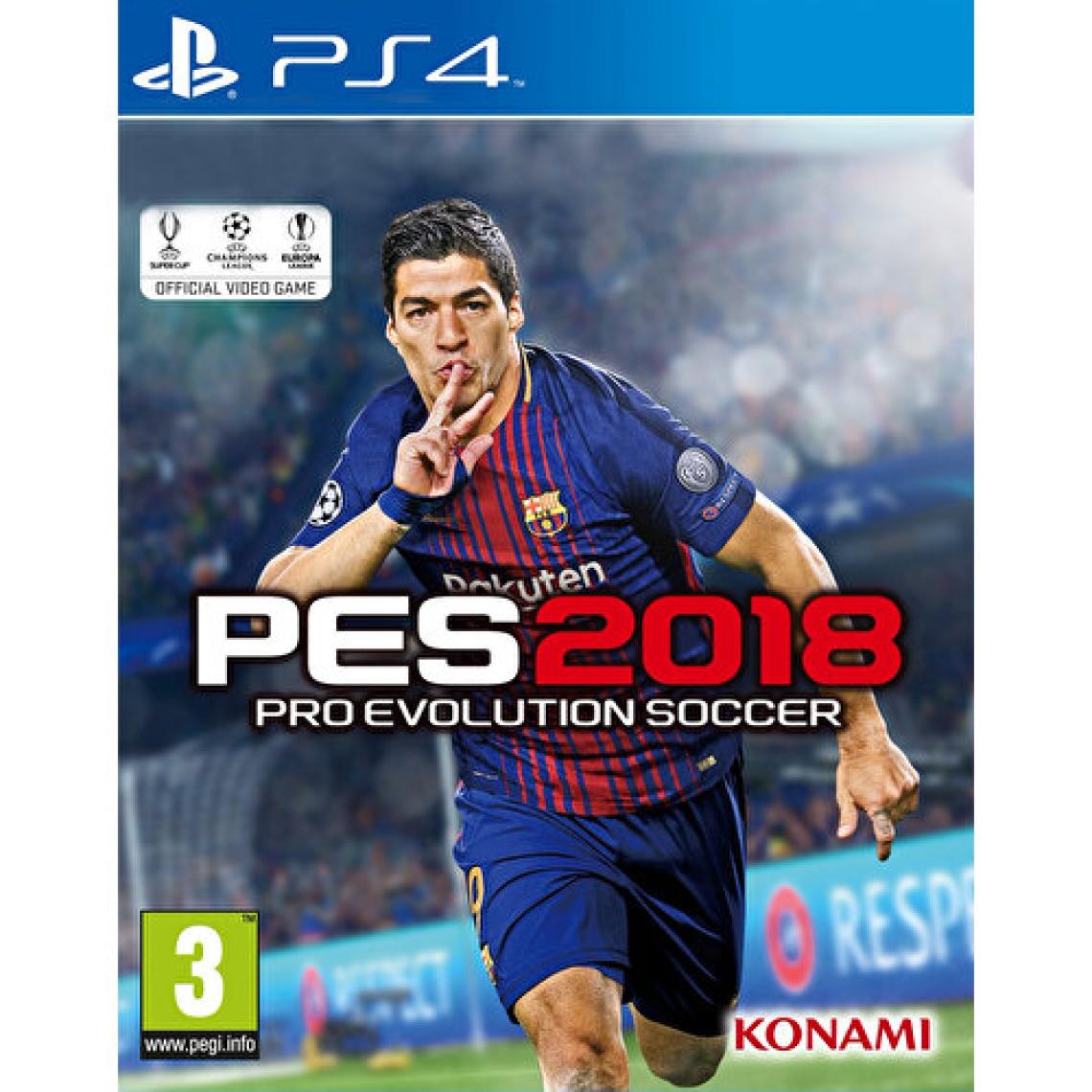 PES 2018 PS4 Oyun- Türkçe Menü