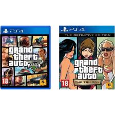 Rockstar Rockstar Ps4 Gta Full Paket Gta 5 + Gta Trilogy Definitive Edition