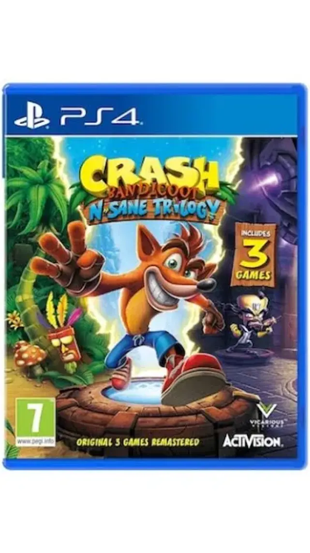 Activision Crash Bandicoot N. Sane Trilogy PS4 Oyun
