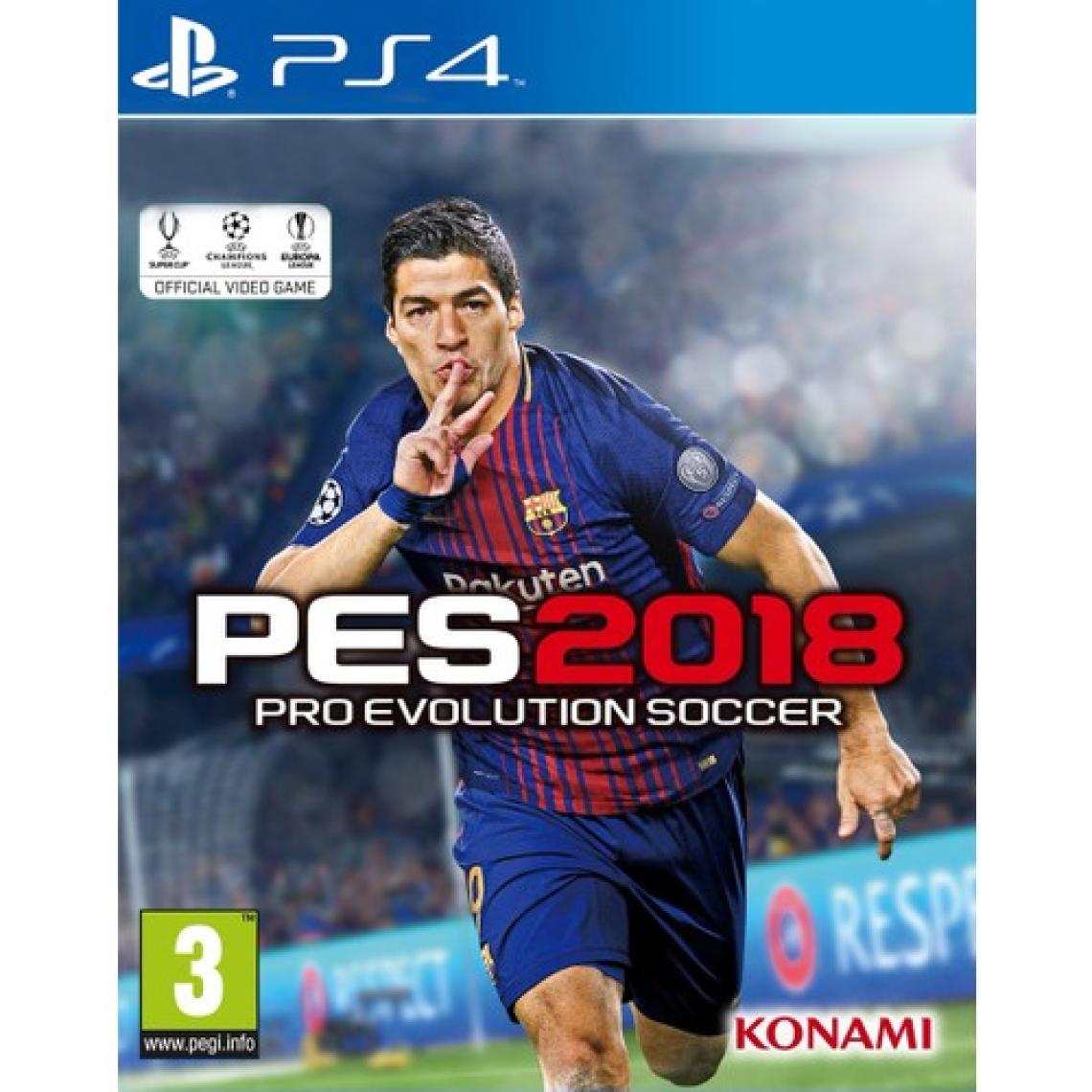 PES 2018 PS4 Oyun- Türkçe Menü