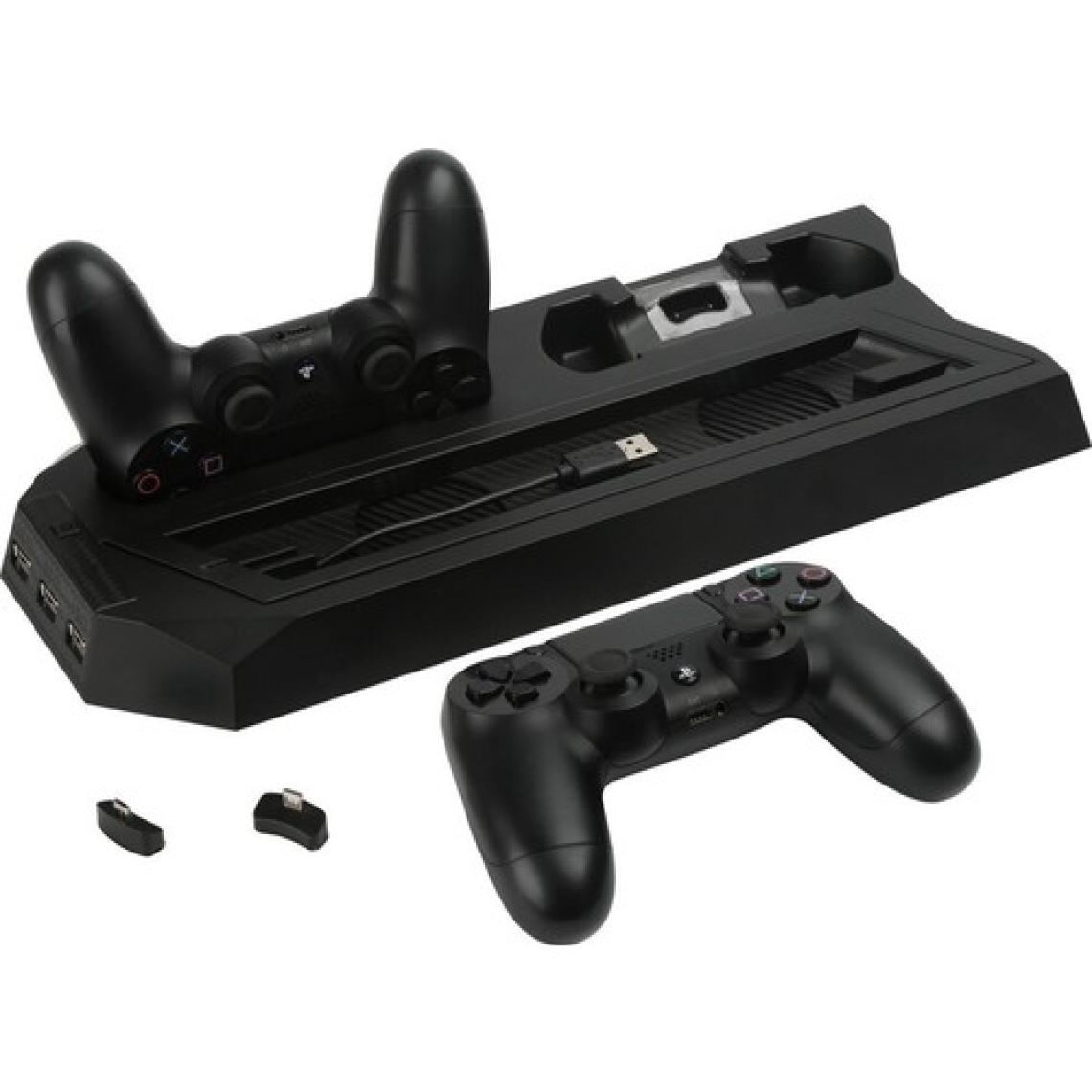 Powerstar Ps4 Slim/Pro Çift Fanlı Dikey Soğutucu Ve Kol Şarj Edici Yh24