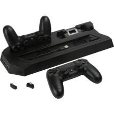Powerstar Ps4 Slim/Pro Çift Fanlı Dikey Soğutucu Ve Kol Şarj Edici Yh24