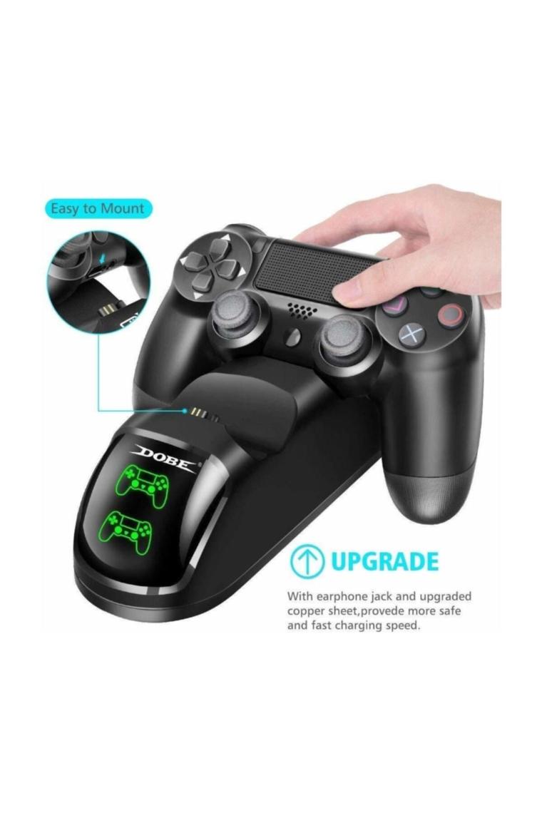 Dobe Ps4 Dualshock 4 Joystick Ikili Şarj Standı Göstergeli