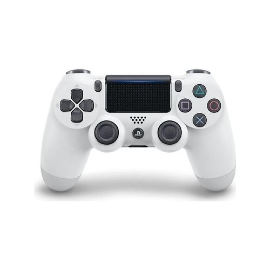 Sarftech Ps4 Beyaz Çift Titreşimli Wireless Gamepad Joystick Kablosuz Ps4 Oyun Kolu