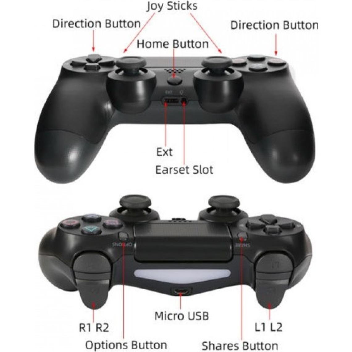 PolyGold PS4 Oyun Kolu Joystick Kablosuz Wireless