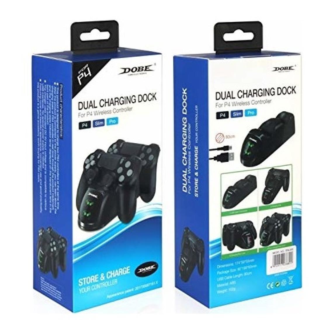 Dobe Ps4 Slim Pro Dual Charging Dock Şarj Istasyonu Dobe Göstergeli