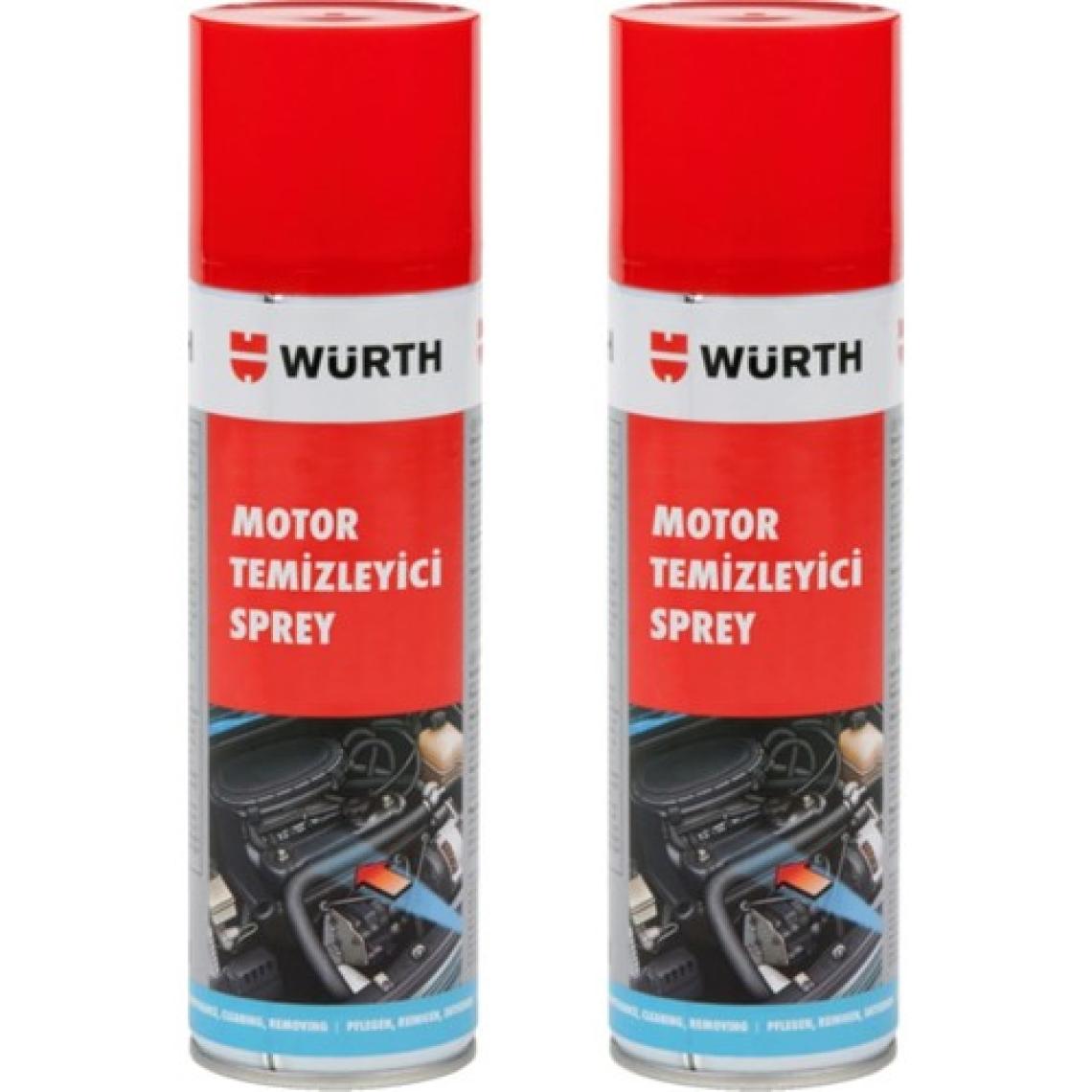 Würth 2x Motor Temizleyici Sprey 500 ml