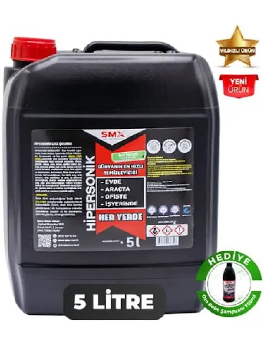 Smx Hipersonik - Dünyanın En Hızlı Temizleyicisi 5 kg