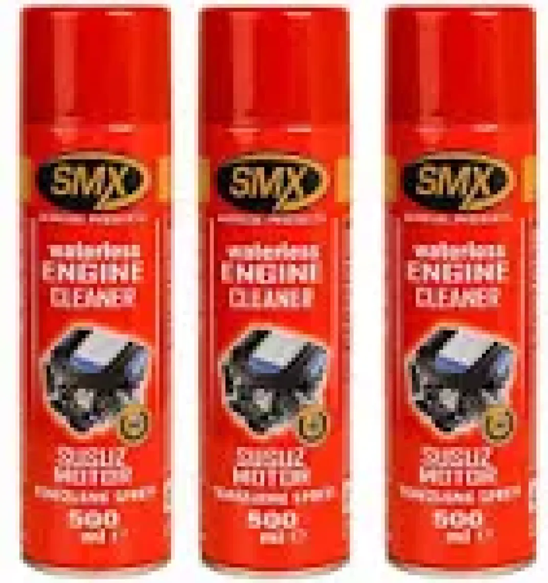 Smx 3 Adet Susuz Motor Temizleme ve Koruma Spreyi (3X500ML)