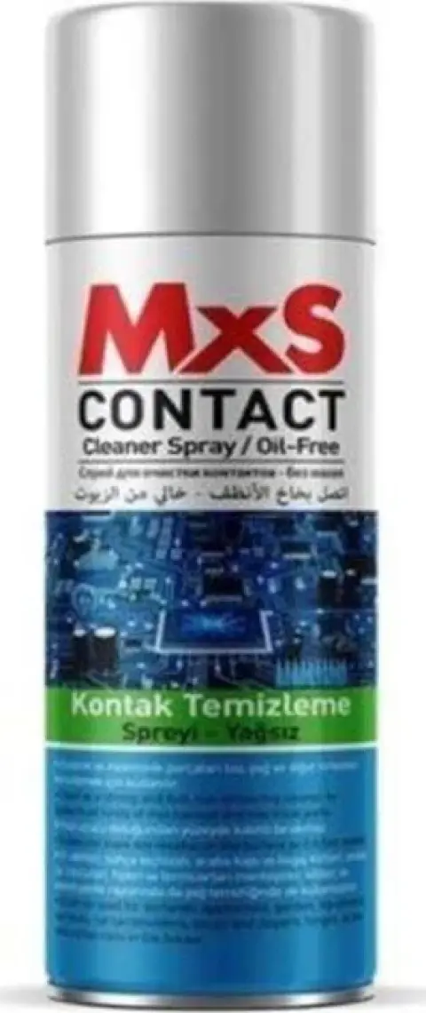 Mxs Kontak Sprey Devre Temizleyici - Yağsız 400 ml
