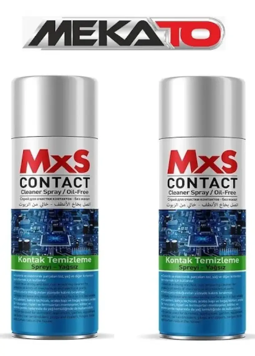 Mxs Kontak Sprey Devre Temizleyici - Yağsız 400 ml